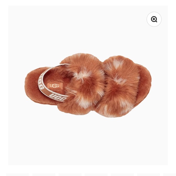 UGG Oh Yeah Spots Slide Slippers Size 10 Color Orange Cream - Picture 5 of 7